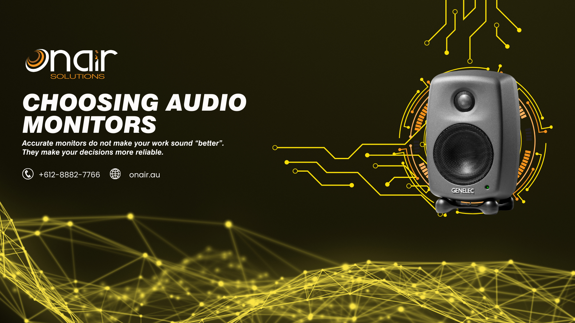 Choosing Audio Monitors - OnAir Solutions