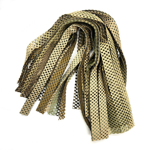 Boonie garnish bundle of mixte color coyote brown, mulitcam, ranger green on a white background.