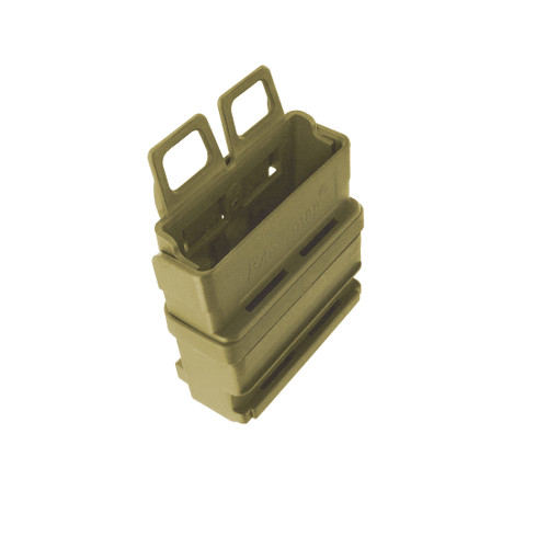 FASTmag Gen 3 magazine pouch  for 308 in Tan, quarter view, available at Hudson Supplies Corp