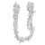 Carcajou Tactical White Ghillie Wrap 3D folded into a U shape over a white background.