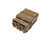 Fastmg 6 point 8 belt version in coy brown color, laying down on a white background.