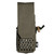 Front view of a Carcajou closed Ranger Green T-Cell pouch for Thermacell MR300, available at Hudson Supplies Corp USA.