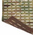 Carcajou Tactical DIY MOLLE panel in Multicam on a white background, with the lower left corner flipped over to reveal its Coyote Brown backside, available at Hudson Supplies Corp.