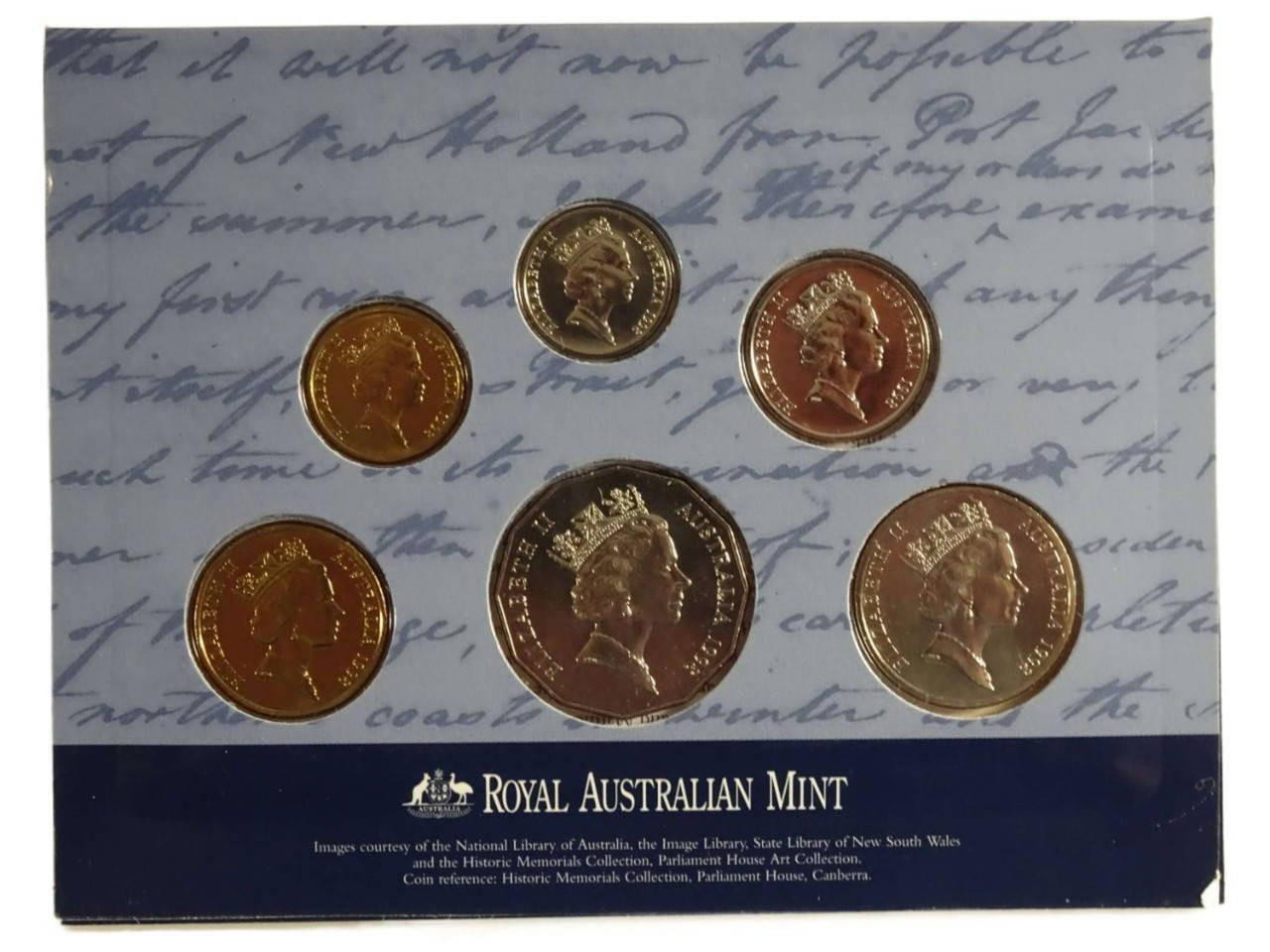 1998 Uncirculated Coin Set Bass & Flinders | Bradford Coins