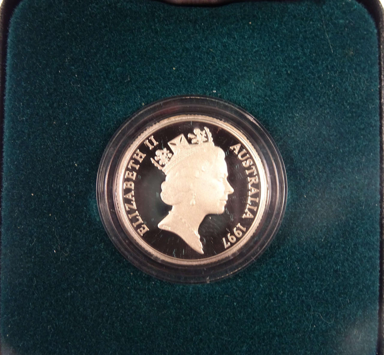 1997 1 Fine Silver Proof Coin Sir Charles Kingsford Smith