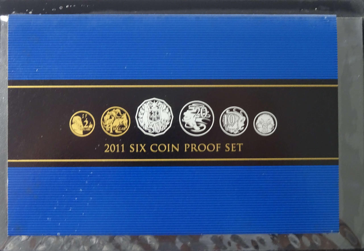 2011 Six Coin Proof Set | Bradford Coins