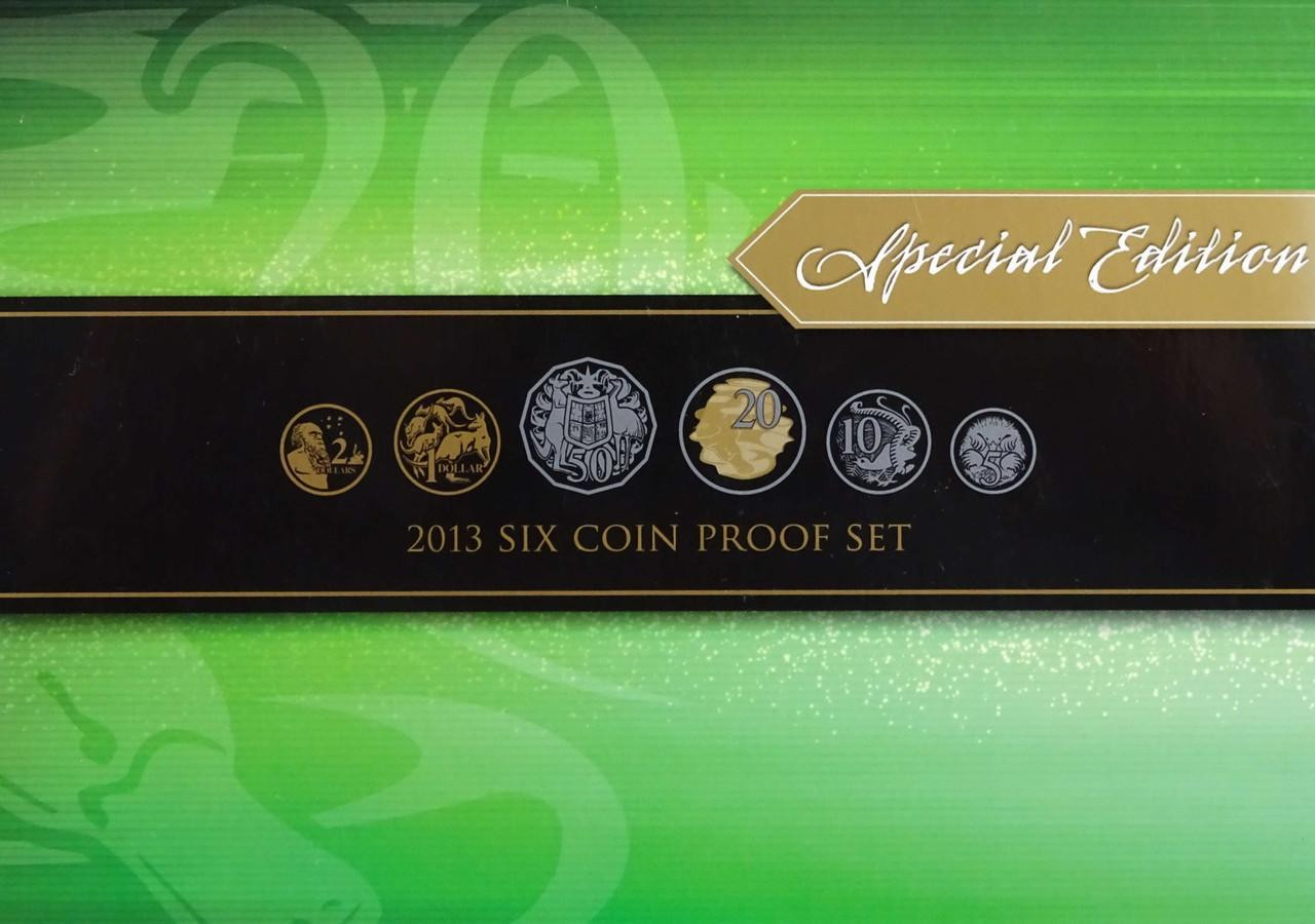 2013 Six Coin Proof Set | Bradford Coins