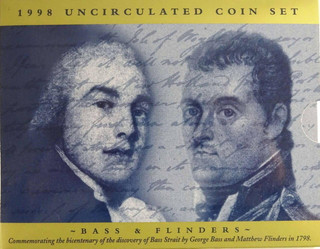 1998 Uncirculated Coin Set Bass & Flinders