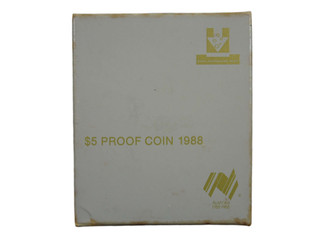 Five Dollar Proof Coin 1988 New Parliament House, Canberra