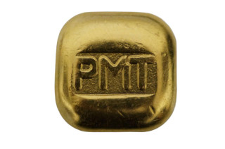 PMT Bullion 9999 Gold 1oz Cast Bullion Bar