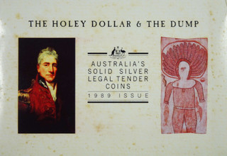The Holey Dollar & The Dump Solid Silver Coins 1989 Issue