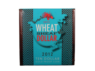 2012 Wheat Sheaf Dollar 2012 Ten Dollar Gold Proof Coin