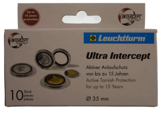 35 mm Lighthouse Ultra Intercept Coin Capsules Pack of 10