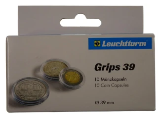 39 mm Lighthouse Coin Capsules Pack of 10