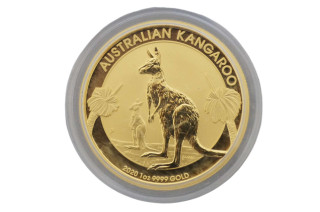 2020 1oz 9999 Gold Australian Kangaroo $100 Uncirculated Coin