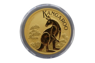 2023 1oz 9999 Gold Australian Kangaroo $100 Uncirculated Coin