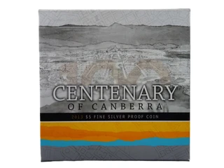 Centenary of Canberra 2013 $5 Fine Silver Proof Coin