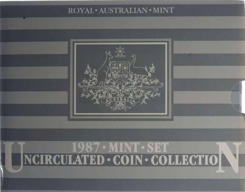 1987 Mint Set Uncirculated Coin Collection