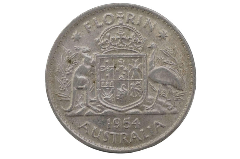 1954 Florin Elizabeth II in Extremely Fine Condition