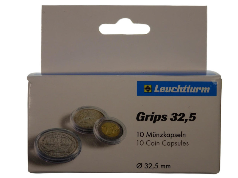 32.5 mm Lighthouse Coin Capsules Pack of 10