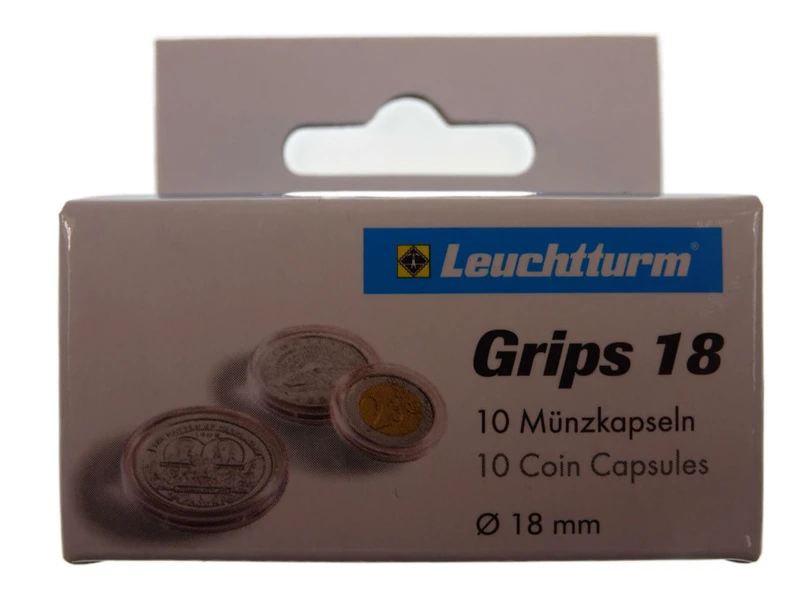 18 mm Lighthouse Coin Capsules Pack of 10