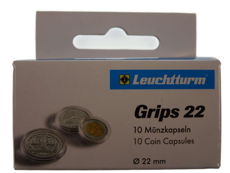 22 mm Lighthouse Coin Capsules Pack of 10