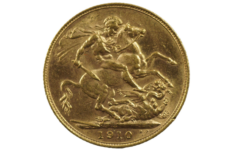 1910 Sydney Mint Gold Sovereign in Very Fine Condition