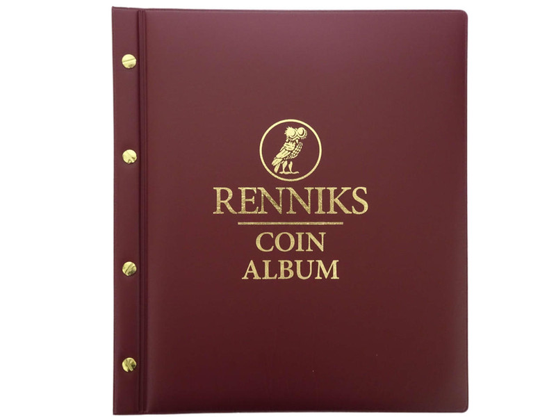 Renniks Coin Album - Red