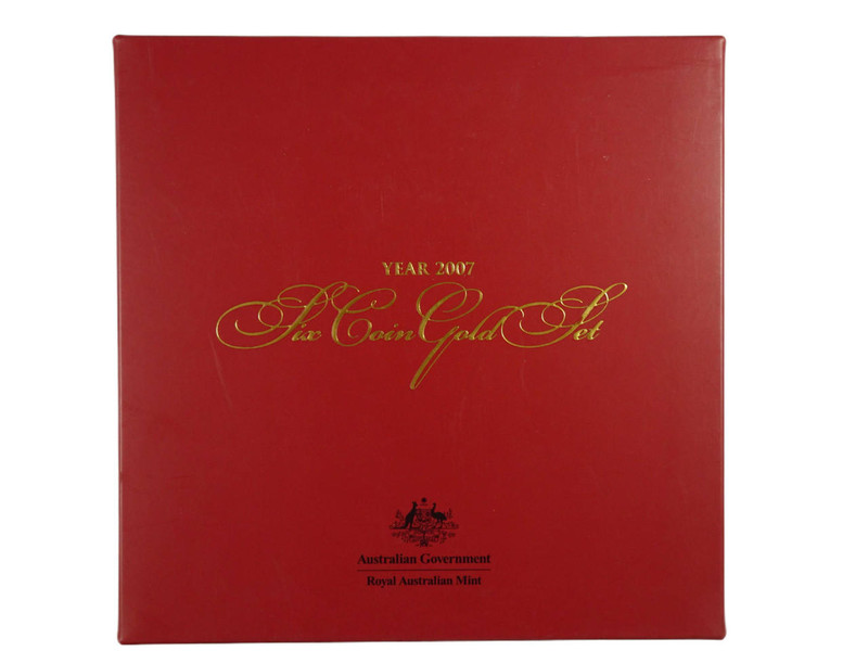 2007 Six Coin Gold Proof Set Year of The Surf Lifesaver