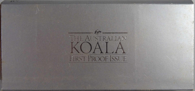 Australian 1988 1/2oz Platinum Koala First Proof Issue $50 Coin