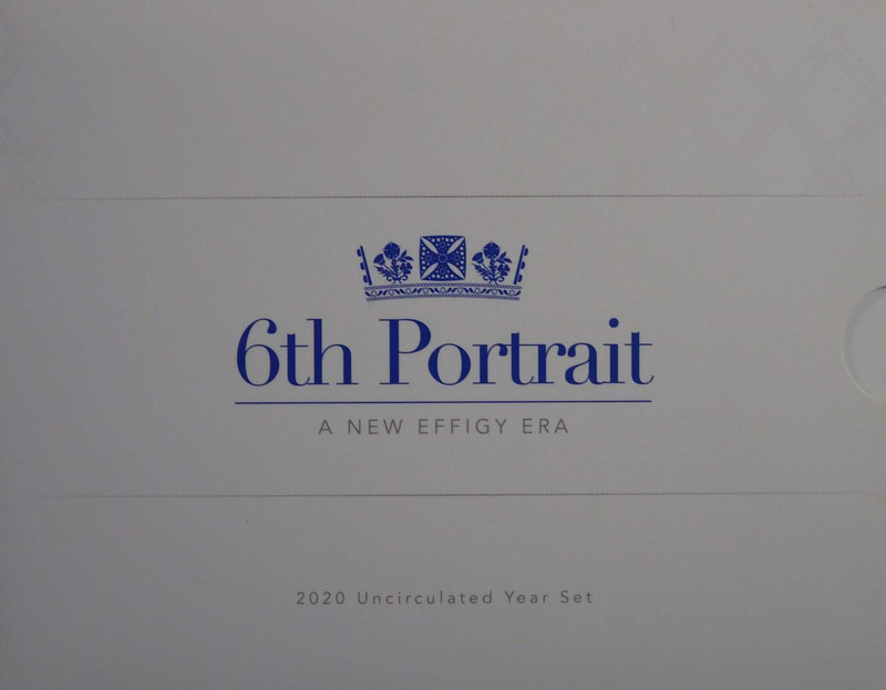 6th Portrait A New Effigy Era 2020 Uncirculated Year Set
