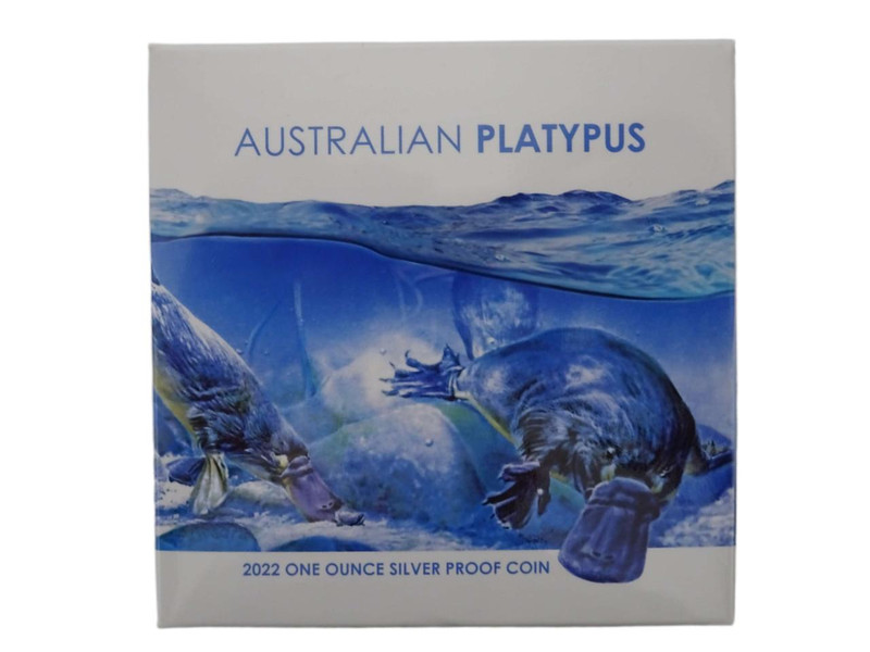 Niue Australian Platypus 2022 One Ounce Silver Proof Coin
