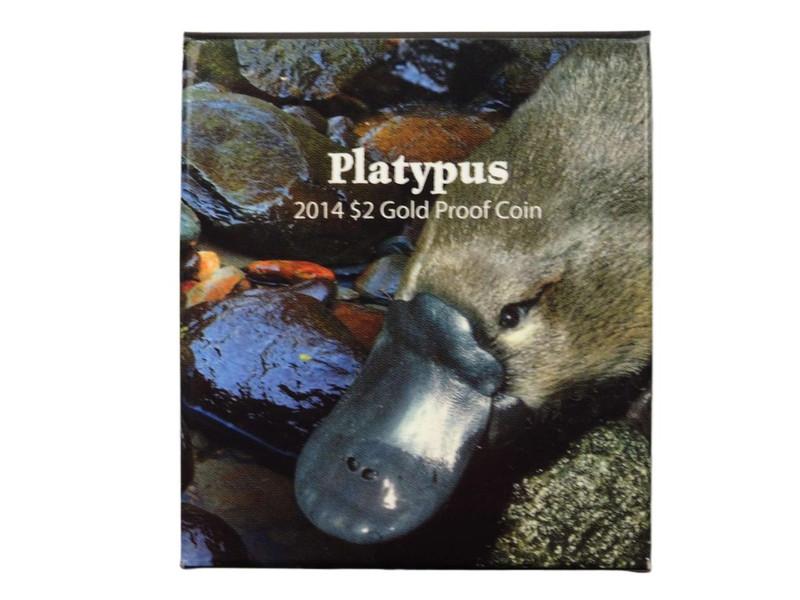 Platypus 2014 $2 Gold Proof Coin