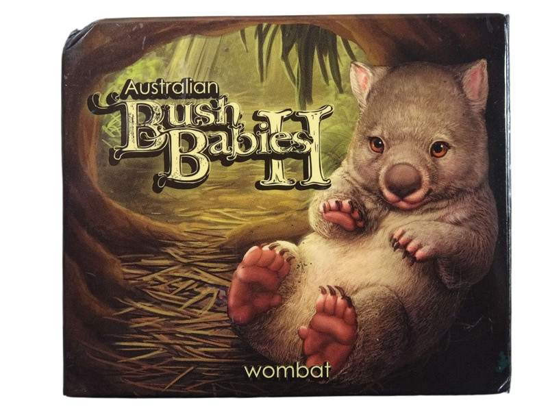 2013 Australian Bush Babies Wombat 1/2oz Silver Proof Coin