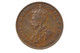 1925 Half Penny George V Low Mint in Very Fine Condition