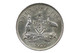 1927 Threepence George V in Almost Extremely Fine Condition