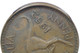 1952 Penny Variety Error Mis-Strike in about Extremely Fine Condition