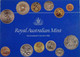 1984 Royal Australian Mint Yellowed Insert Uncirculated Coin Set