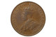 1926 Halfpenny Variety Die Crack Half Moon in Very Good Condition