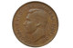 1950 Y. Half Penny Variety Error Filled Die in Very Fine Condition