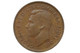 1950 Y. Half Penny Variety Error Filled Die in Very Fine Condition