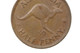 1950 Y. Half Penny Variety Error Filled Die in Very Fine Condition