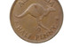 1950 Y. Halfpenny Variety Error Filled Die in Very Fine Condition