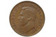 1950 Y. Halfpenny Variety Error Filled Die in Very Fine Condition