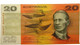  1974 Twenty Dollars Guillotined off-centre Error Banknote 