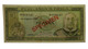 Tonga 1978 Pa'anga Matching Serial SPECIMEN Banknote Set