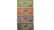 Tonga 1978 Pa'anga Matching Serial SPECIMEN Banknote Set