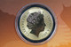2011 Air Series Kookaburra One Dollar Pad Printed Coloured Frosted Uncirculated Coin