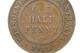1926 Half Penny Variety Multiple Die Cracks in Very Good Condition