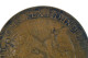  1933 Half Penny Multiple Die Cracks in Almost VF Condition 